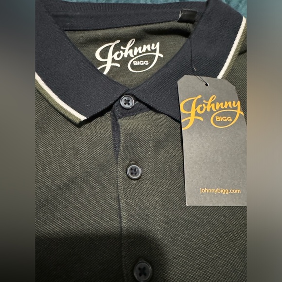 JOHNNY BIGG Men’s Luther Birdseye Polo Shirt, 1XL - Picture 5 of 7